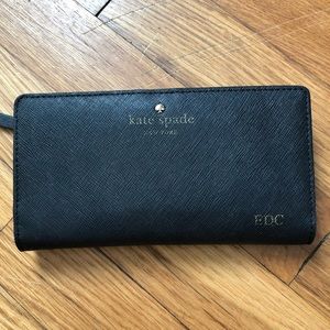 Black Kate spade wallet